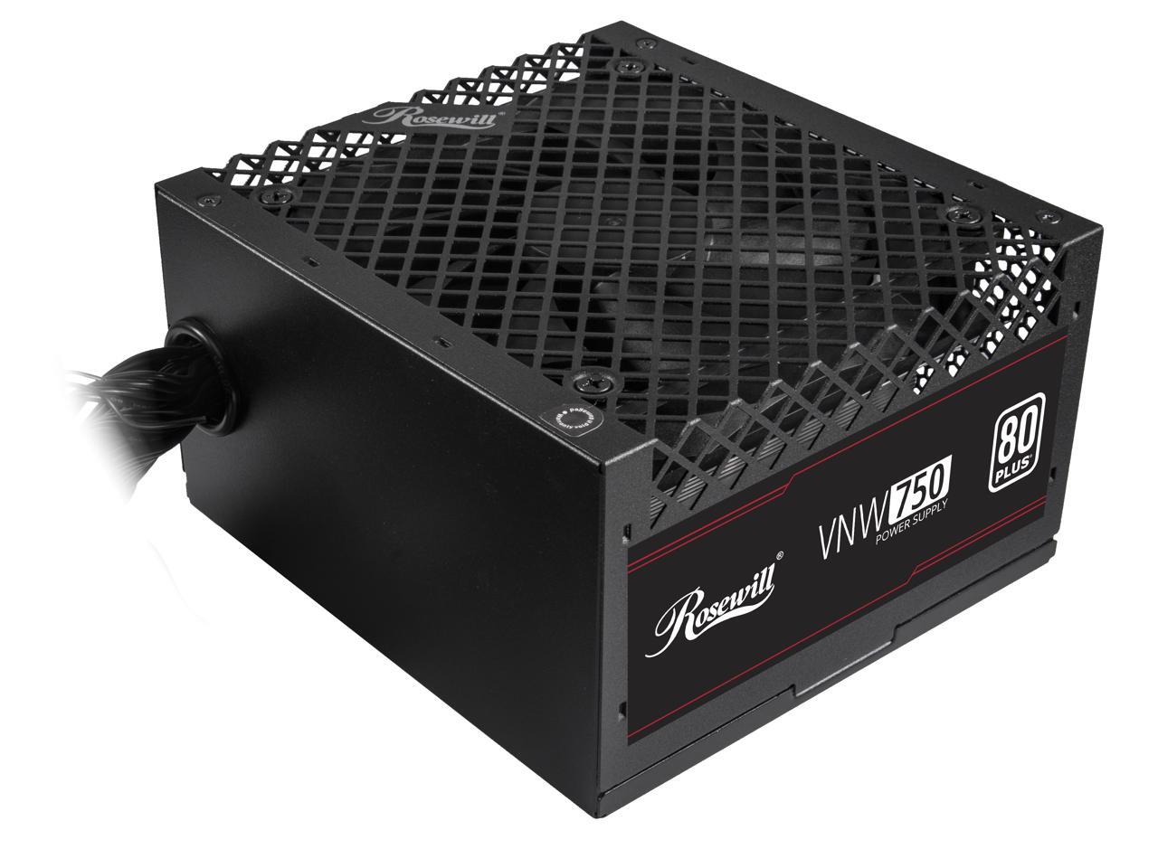 Power Supply 750W - Rosewill VNW 750W 80+ Beyaz Sertifikalı,