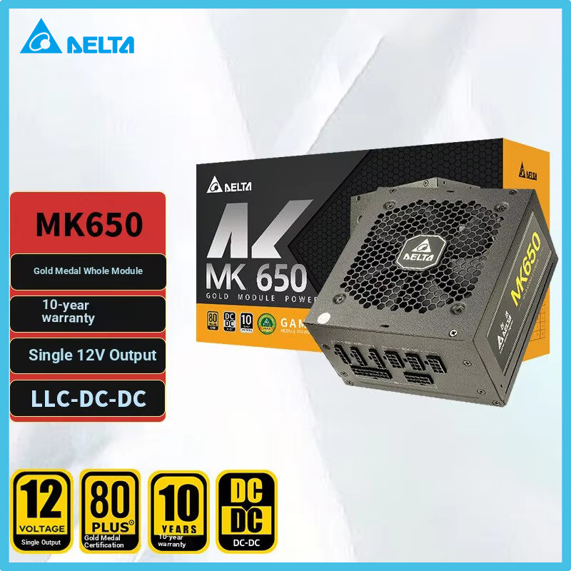 DELTA MK650 650W Güçlü, Tam Mo - Power Supply 650W incelemesi ve fiyatı