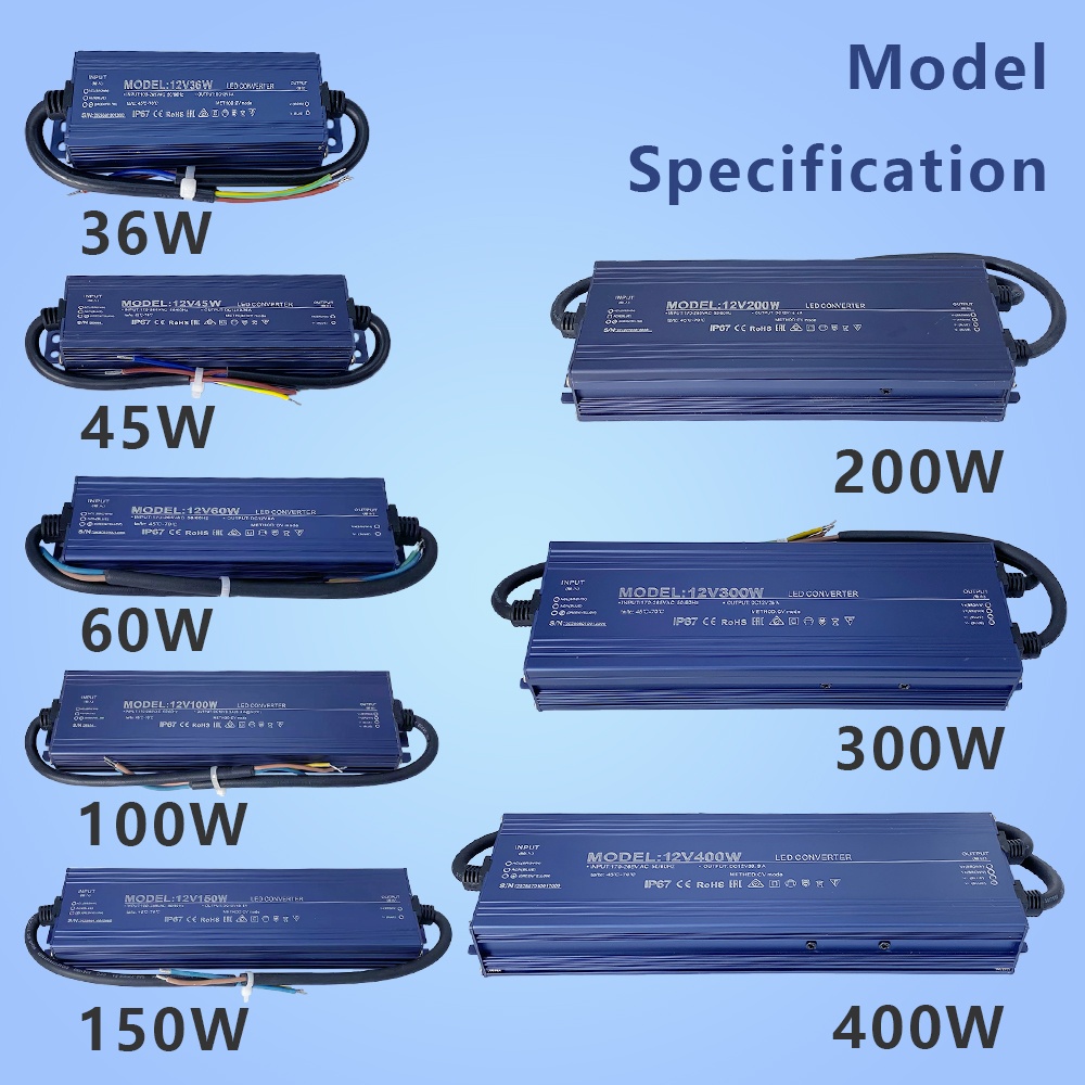 IP67 Su Geçirmez Giriş 110V-26 - Power Supply 12V incelemesi ve fiyatı