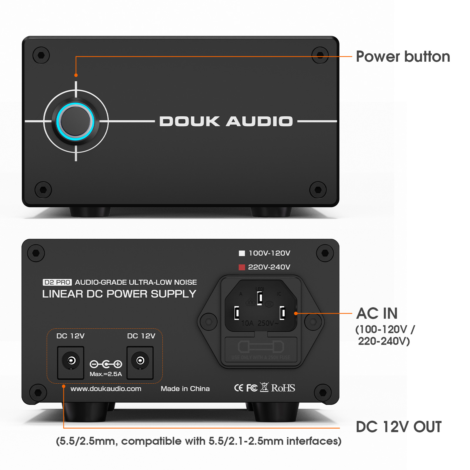 Douk Audio DC 12V 35W Düzenlen - Power Supply 12V incelemesi ve fiyatı