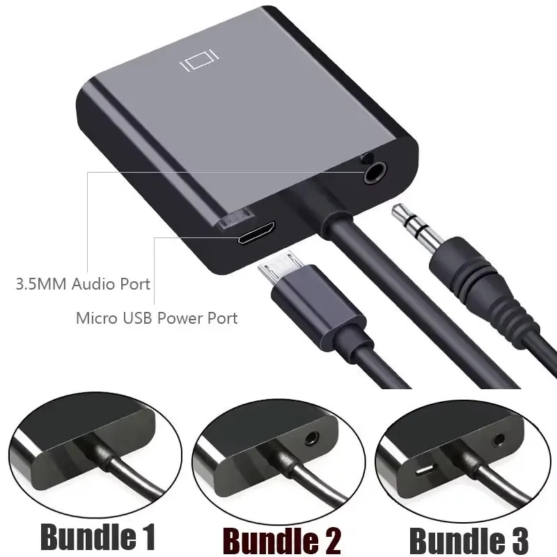 1-4 adet HD 1080P HDMI - VGA K - Pc Power Supply incelemesi ve fiyatı