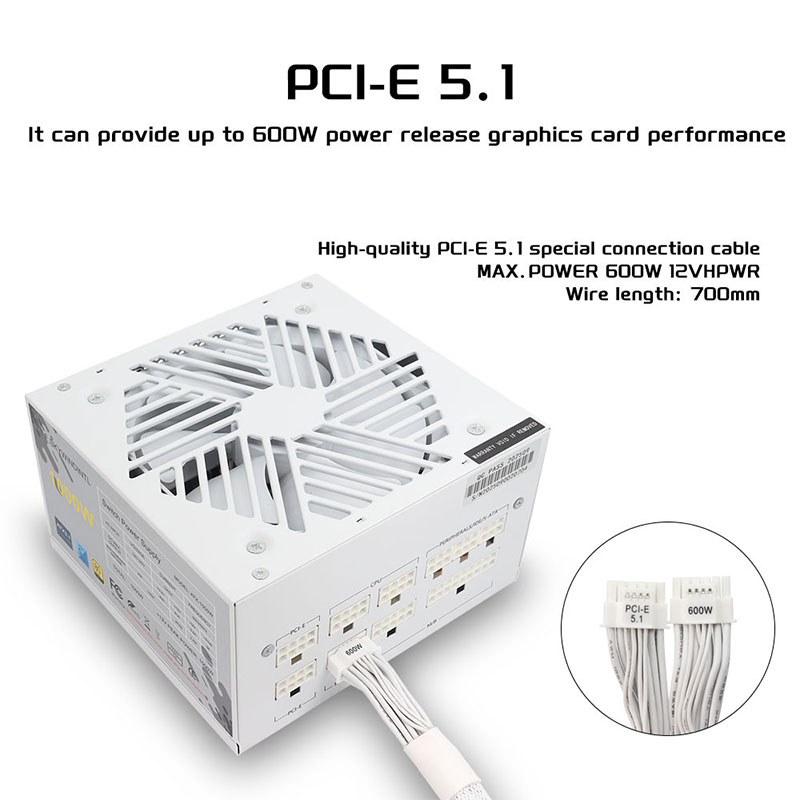 Beyaz 750w 850w 1000W 1200W Wa - Power Supply 750W incelemesi ve fiyatı